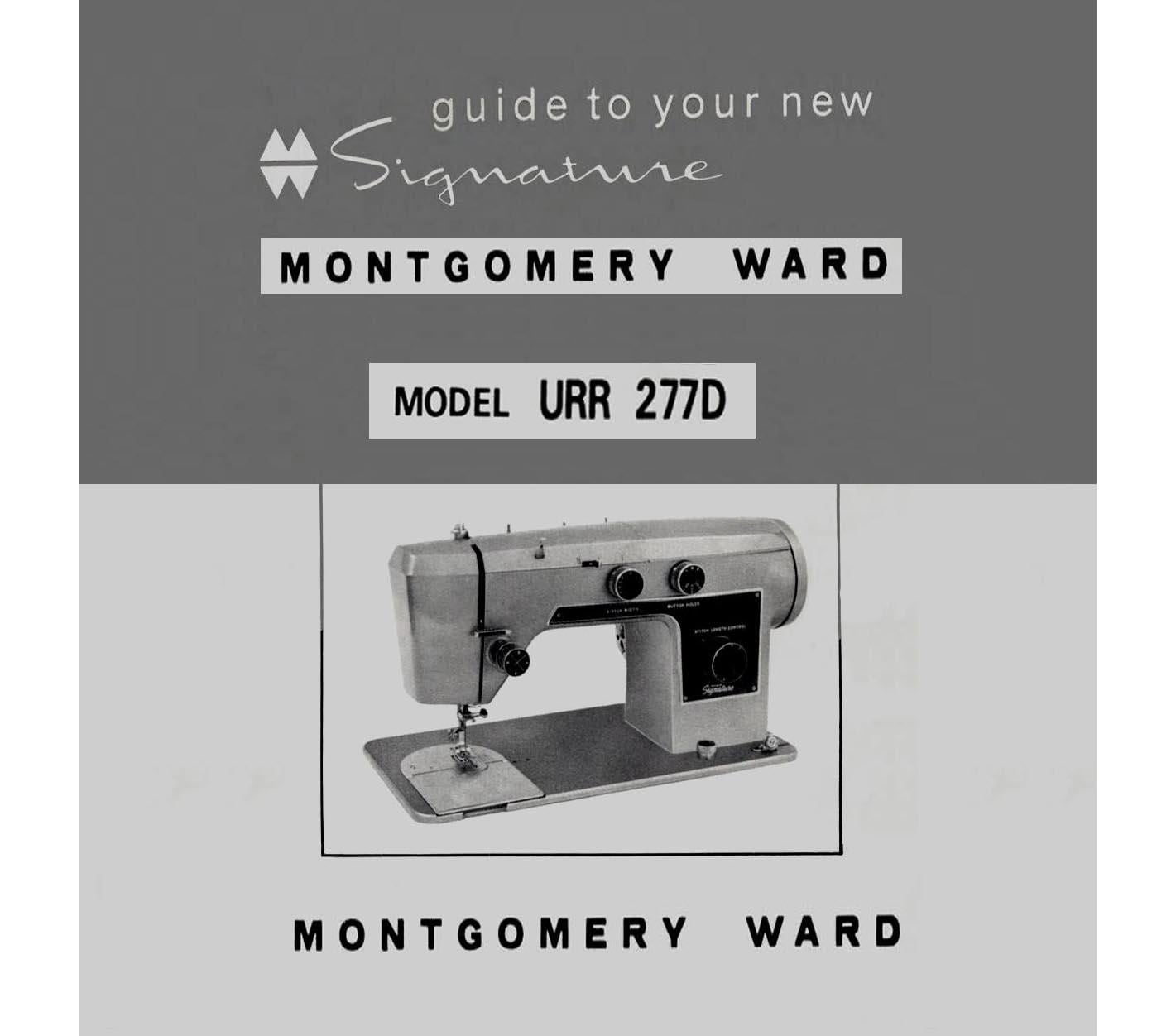 Montgomery Ward URR 277D _user Guide Manual _digital Download _PDF