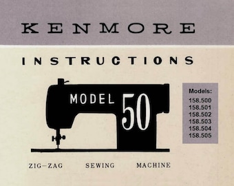 Kenmore 158. 50 _0/ 1/ 2/ 3/ 4/ 5 _Mode d'emploi _Téléchargement numérique _Format PDF