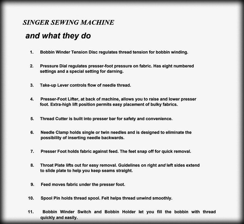 Singer 413 _stylist_zigzag _sewing Machine _instruction Manual _PDF