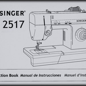 Singer  2517 _Instruction Book _Digital Download _PDF format