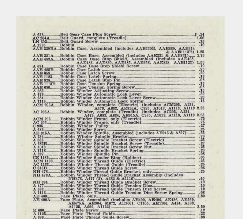 Instruction Manual _NEW HOME Model NH Sewing Machine _digital Download