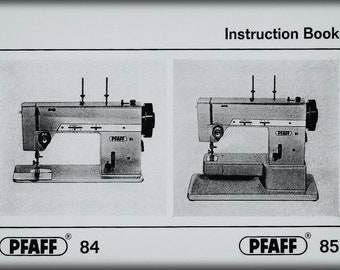 Manuel D’utilisation PFAFF 30 – Reliure Spirale – 39 Pages – Reprint Neuf