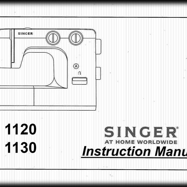1120 Singer Instruction Manual Etsy