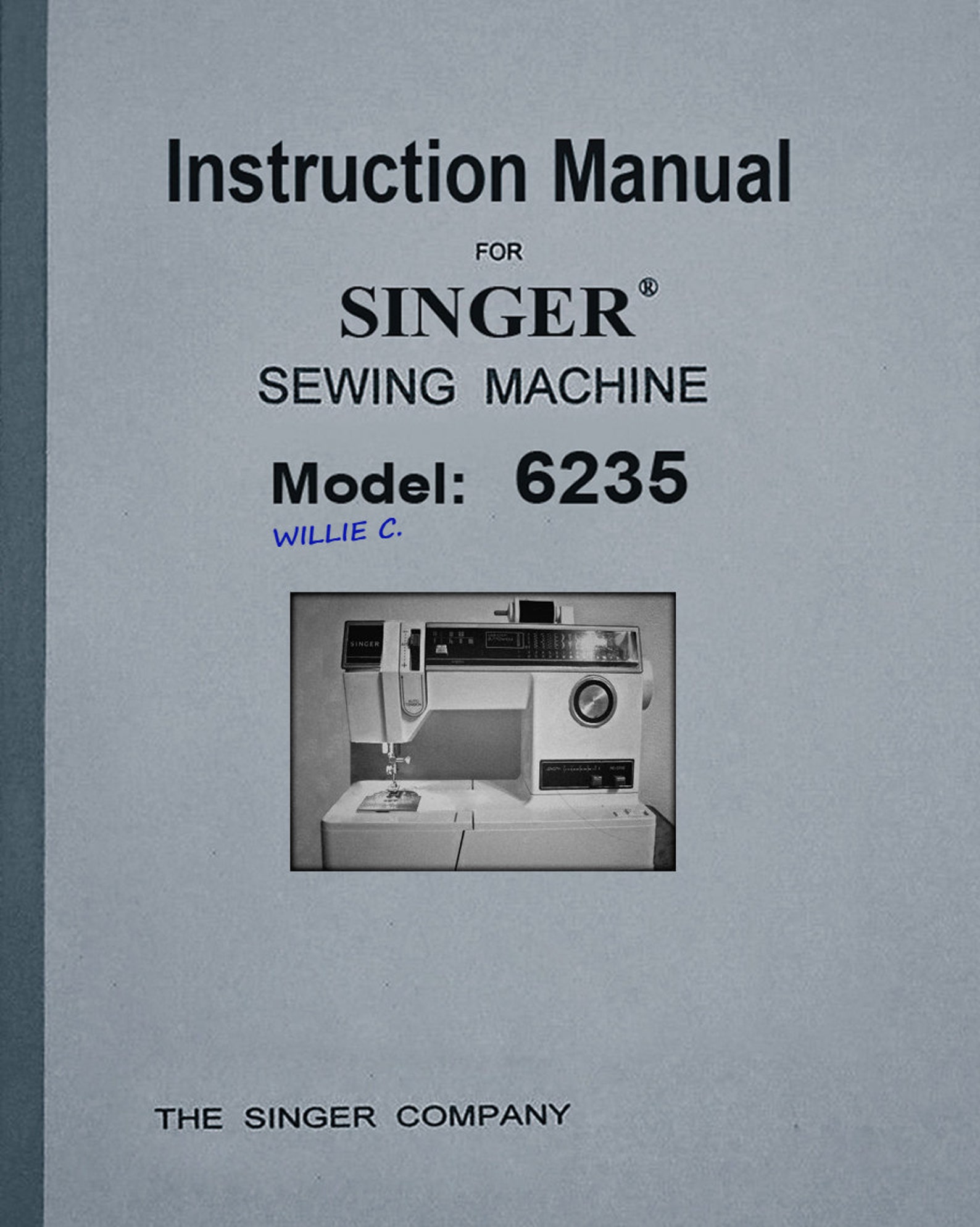 Singer model: 6235 Sewing Machine _Instruction Manual | Etsy