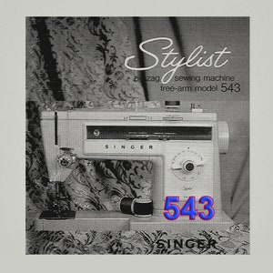 Singer 543 Instruction Manual _Digital Download _PDF format