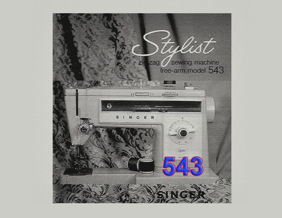 Singer 543 Instruction Manual _digital Download _PDF Format