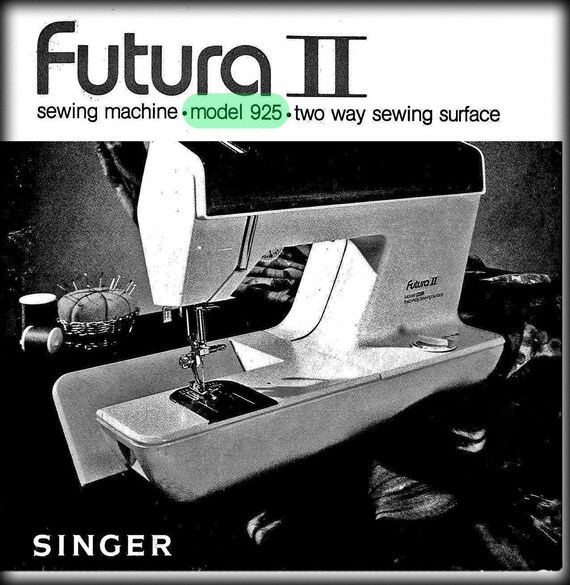 Instruction Manual, Singer Futura 900, 52 OFF