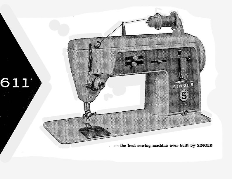 Singer 611 _Manual de instrucciones _Formato PDF _Descarga digital imagen 2