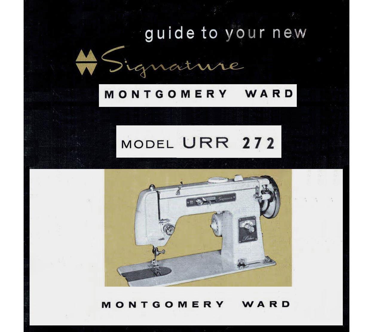 Montgomery Ward URR 272 _instruction Manual _digital Download _PDF