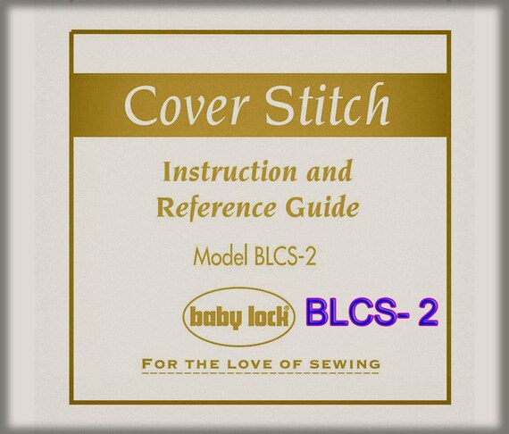 ベビーロック BLCS-2 カバーステッチ _取扱説明書 _デジタル 