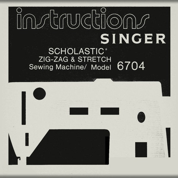 Singer Scholastic Sewing Machine Etsy