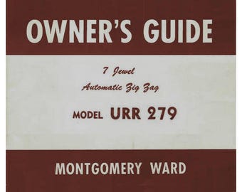 Montgomery Ward URR 279 _owner's Guide (instruction Manual