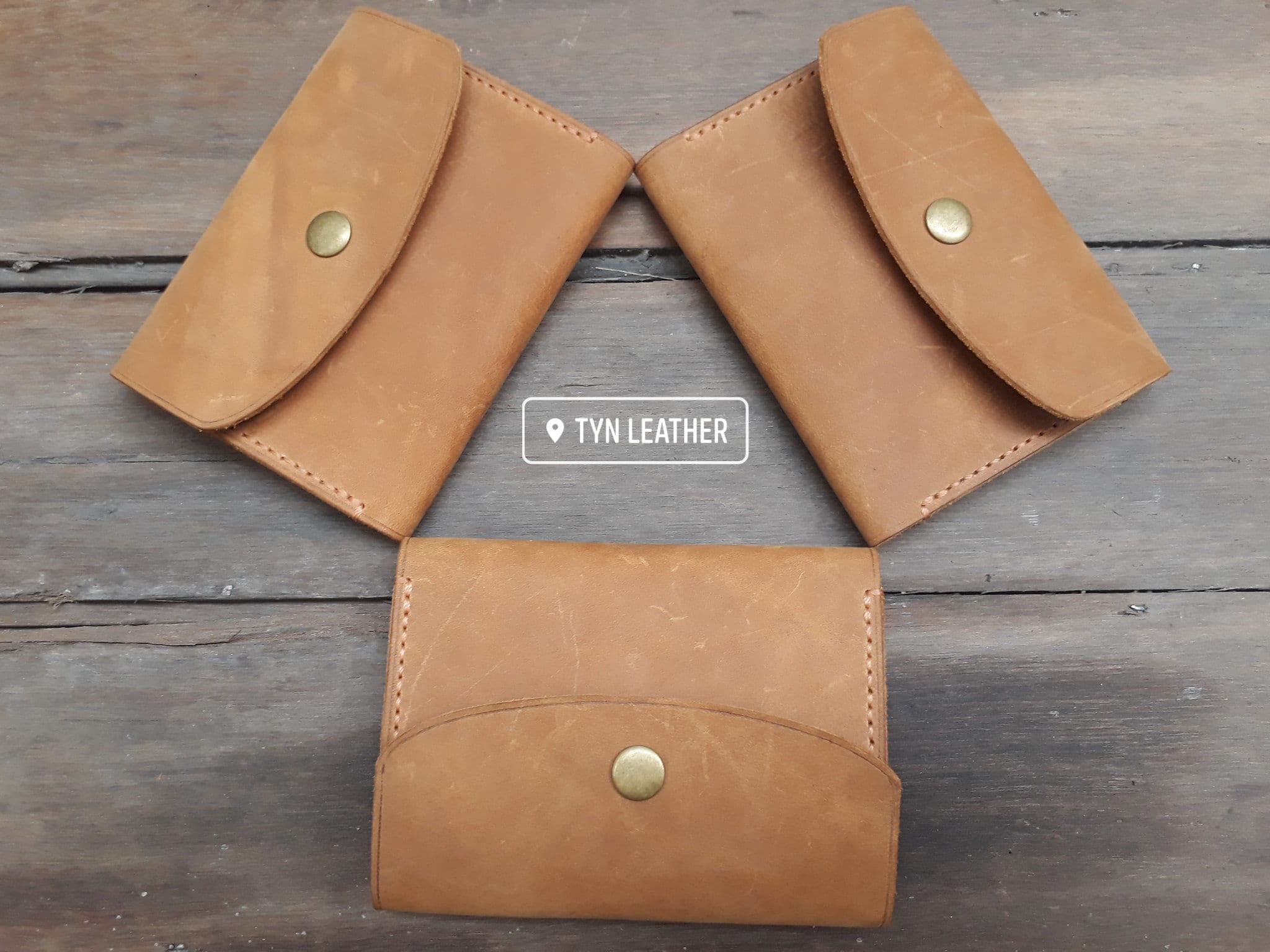 Minimalist wallet pattern PDF wallet pattern Leather Mini Etsy