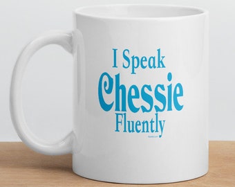 I Speak Chessie Fluently"© Chesapeake Bay Retriever Dog Breed Funny Mug By Fluentlys™