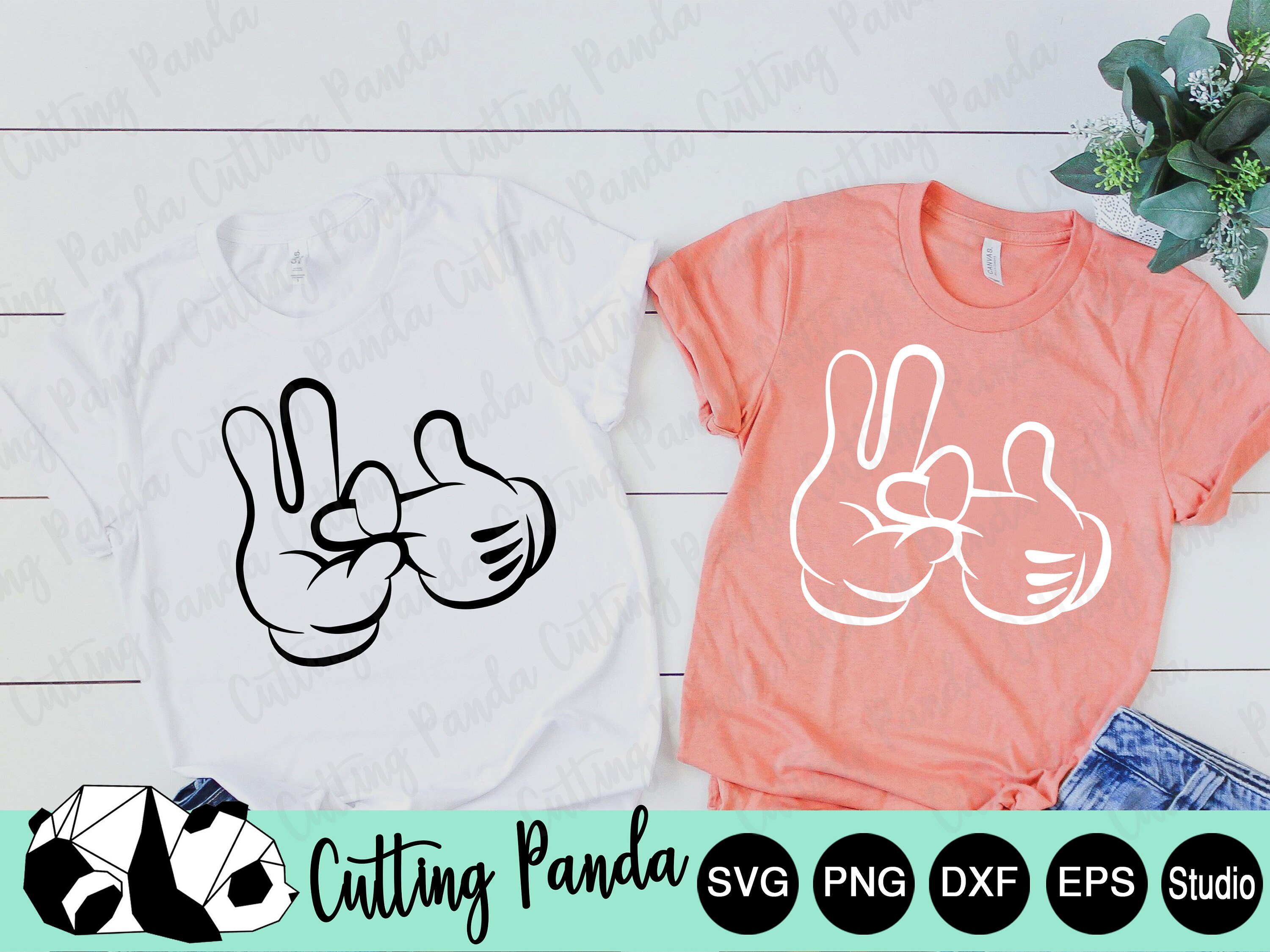 Mickey Mouse Hands SVG Minnie Mouse Hands SVG and PNG instant | Etsy
