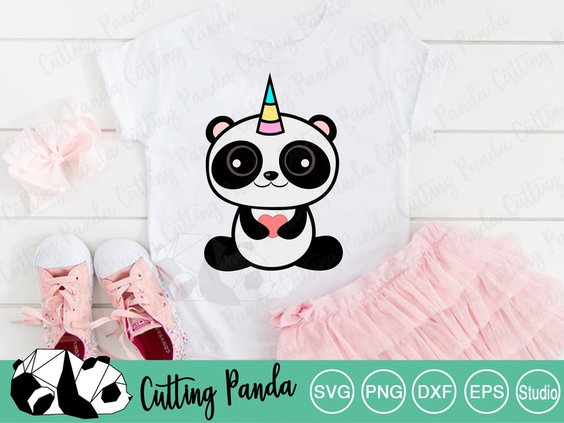 Download BUNDLE Panda SVG Panda bundle SVG File Cute Panda Unicorn ...