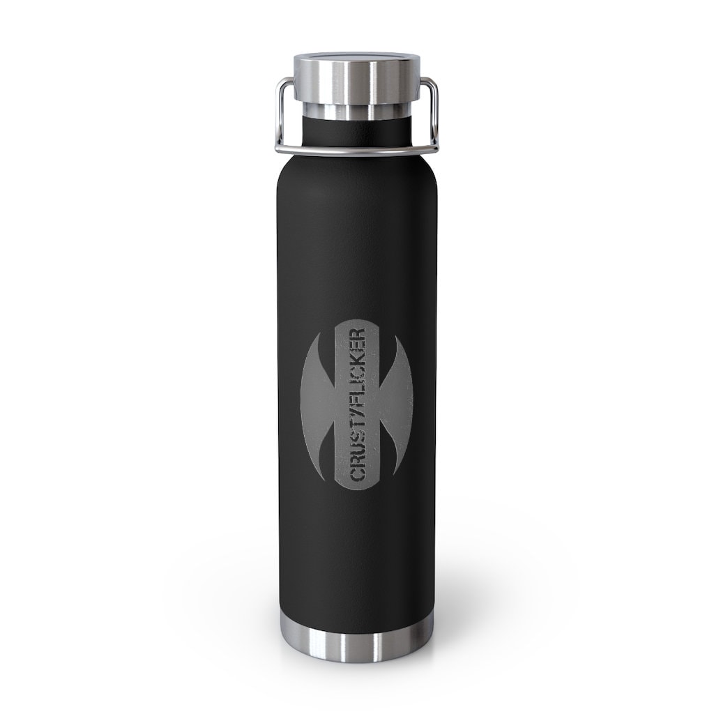 Vintage Polaris Snowmobile on Black White Mountain Design 22oz Vacuum Insulated Bottle Vintage Polaris Snowmobile on Black White Mountain Design 22oz Vacuum Insulated Bottle