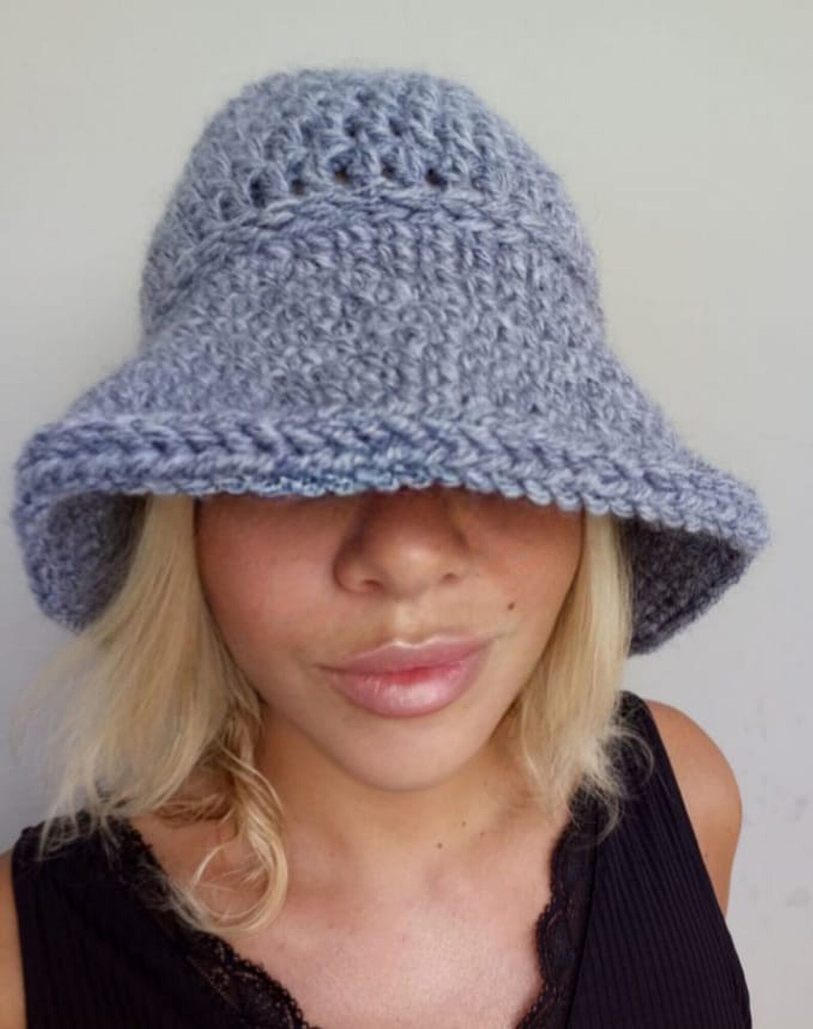 Crochet Bucket Hats Woman Winter Bucket Hat Fedora Hats by Etsy