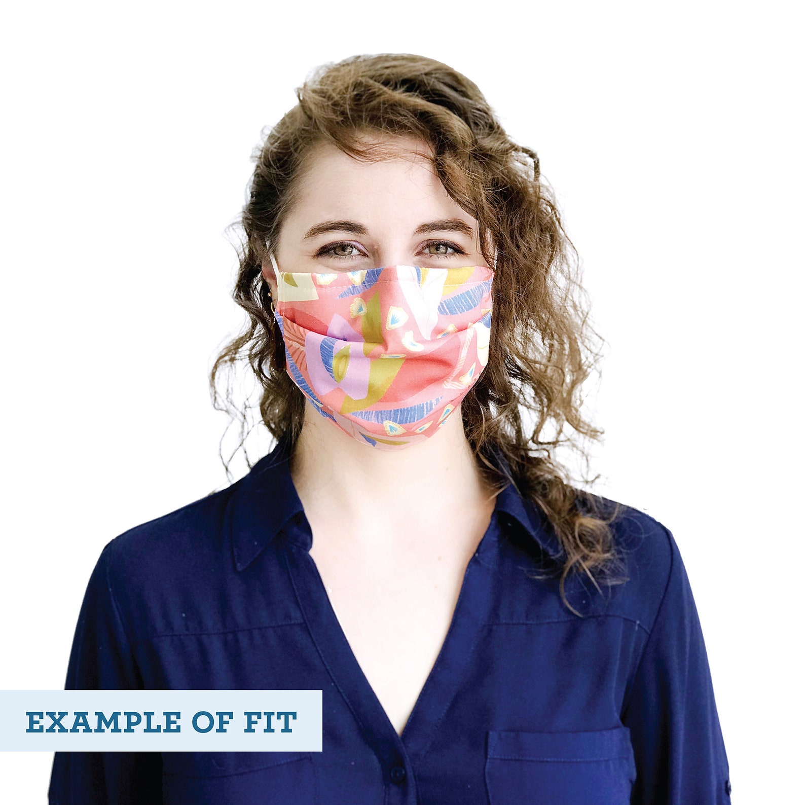 3 Pack Cotton Face Masks Step Right Up by Suzy Ultman for Etsy