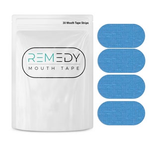 Remedy Mouth Tape 30 Tape Strips for Sleeping Snoring Breathing image 3