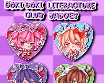 Doki Doki hart-insignes