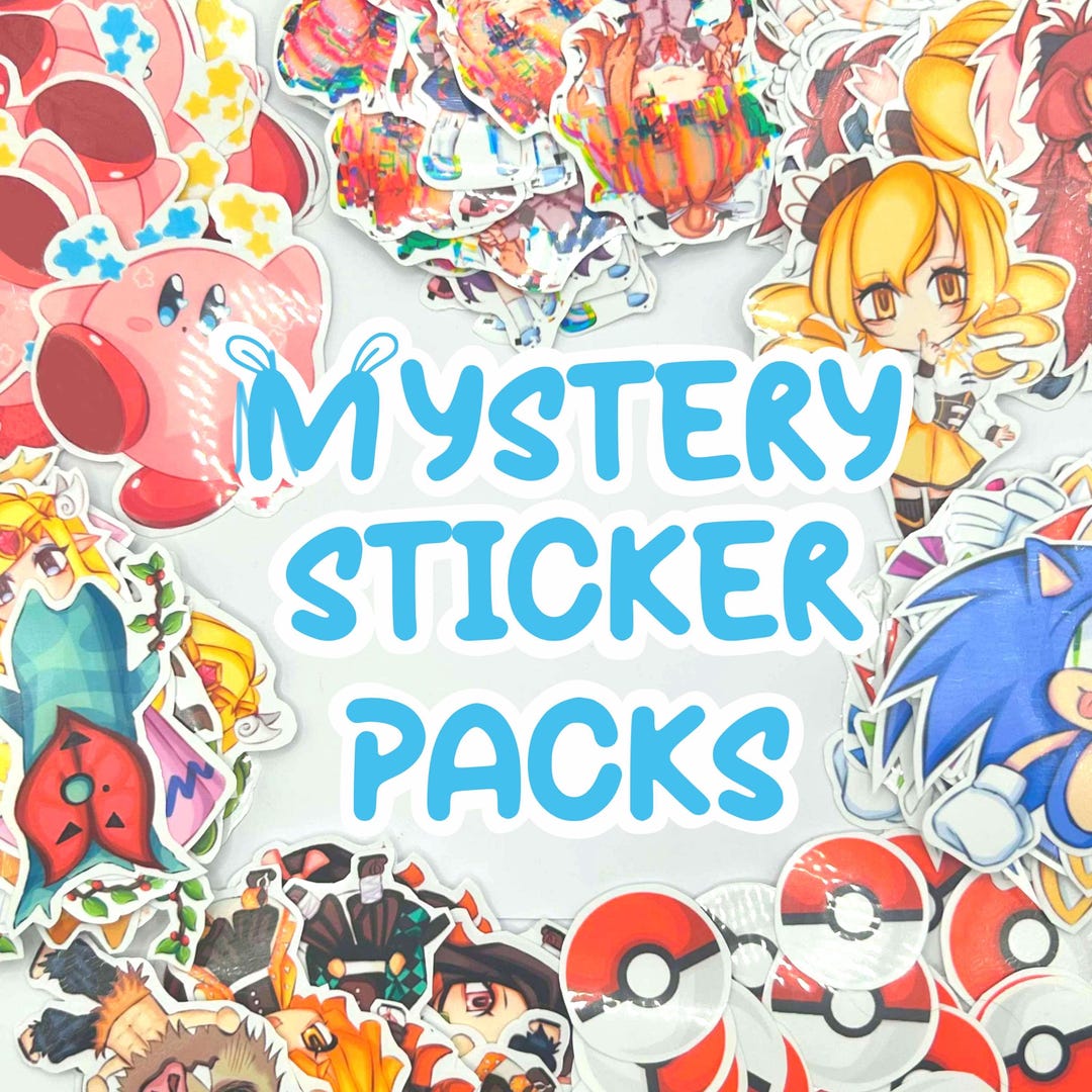 Mystery Sticker Packs! - Etsy