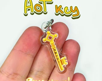 AOT eren jeager key Telefoonhanger!