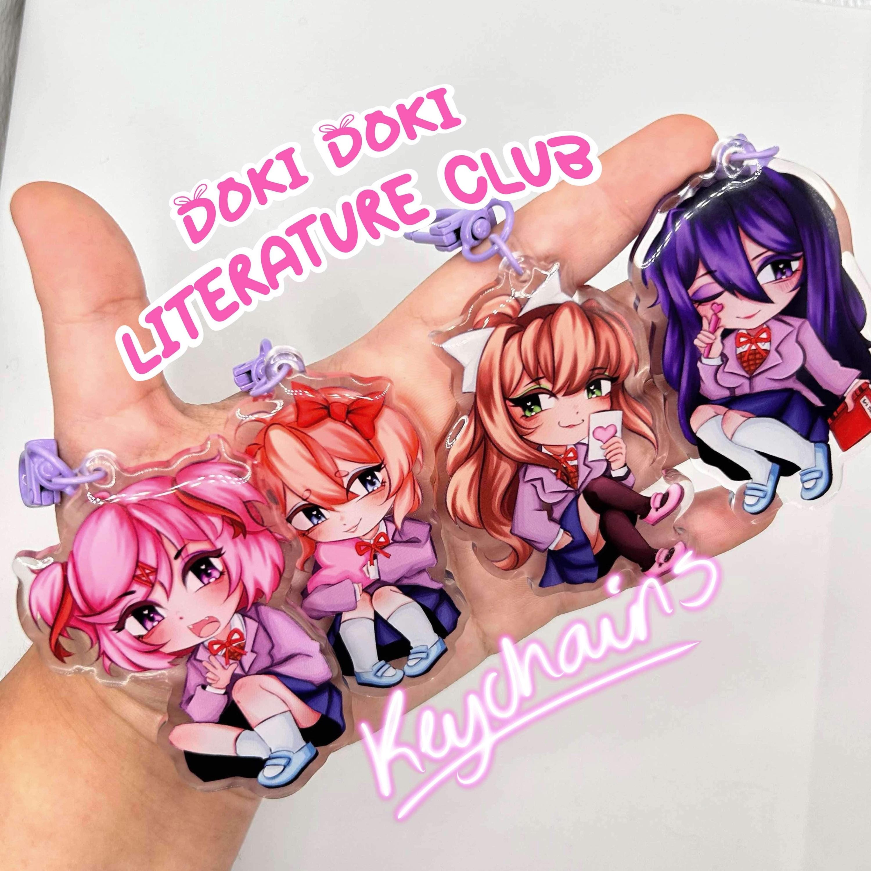 doki doki literature club Keychain Set | eBay