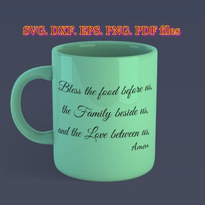 Bless The Food Before Us svg | Dining Room svg | Dining Room Wall Decor svg | Kitchen Signs svg | Bless The Food svg | Bible verse svg