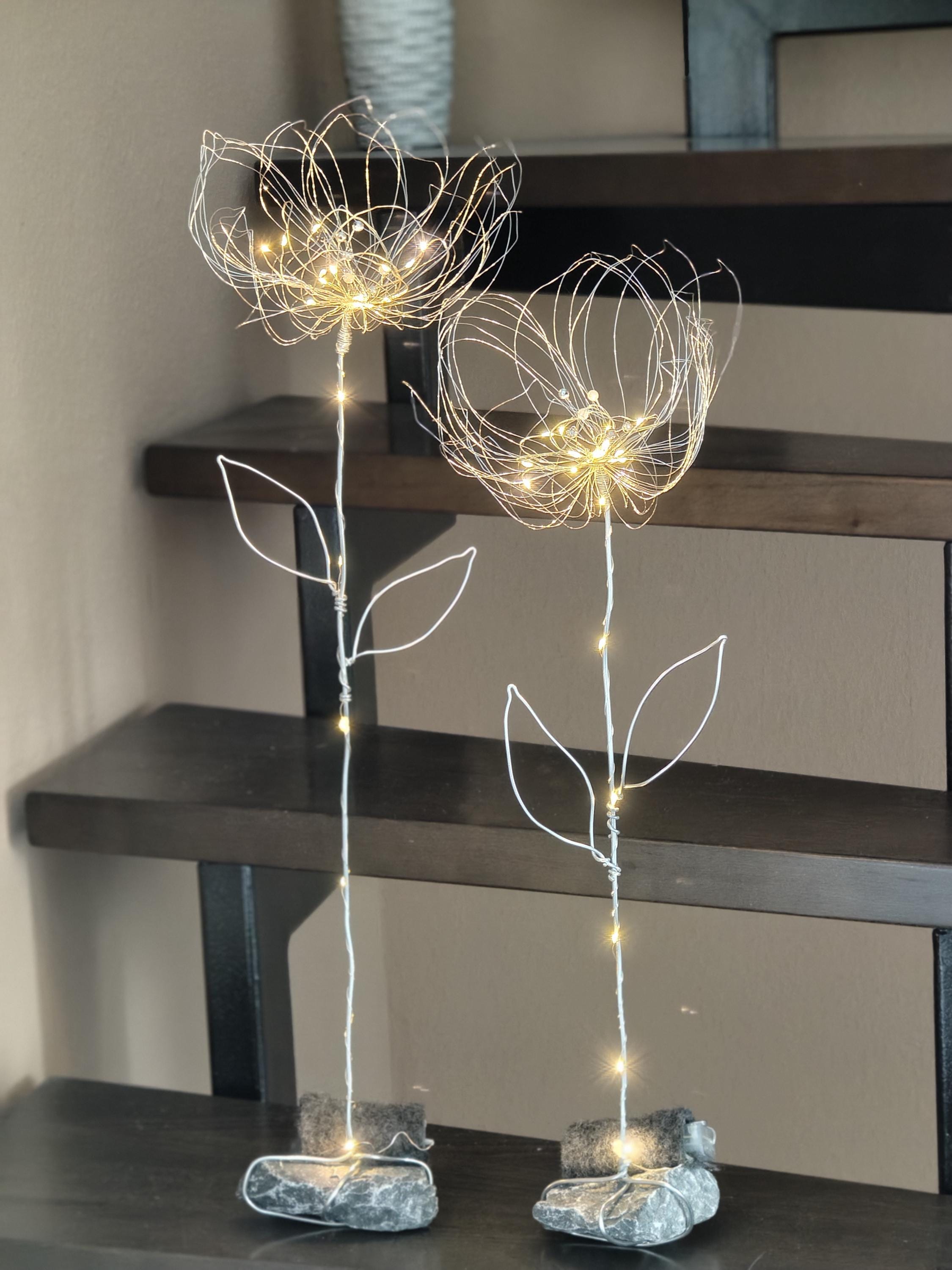 Dekoration mit beleuchtung