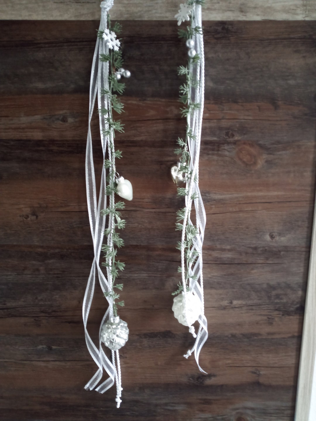 Fenster Hänger Deko Tannenzapfen Glas Winter Weihnachten Etsy.de