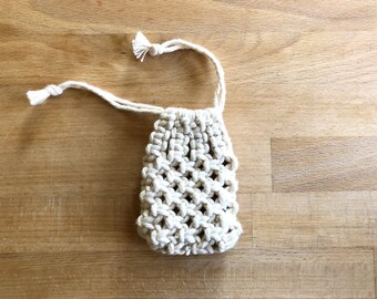 macrame coin purse