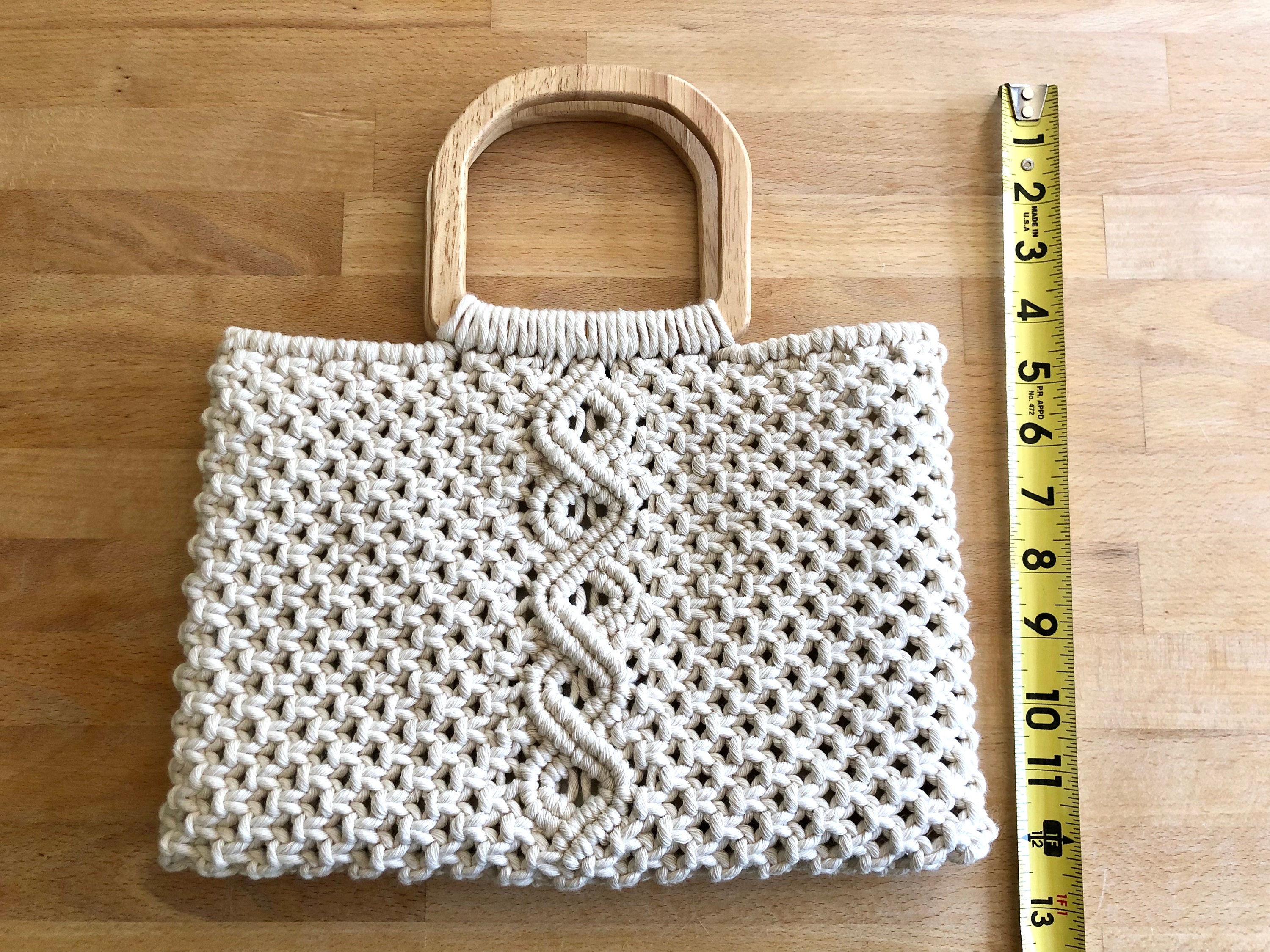 NKNIT suede macrame bag 【small】 NKNIT suede macrame bag 【small】
