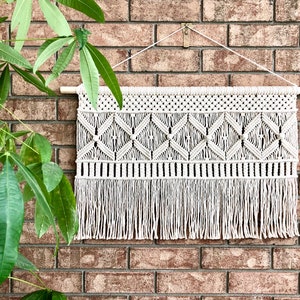 Macrame wall hanging | Boho inspired home decor | Unique gift idea