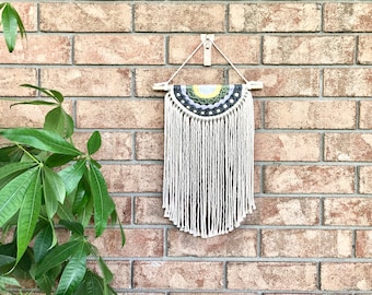 Colourful macrame wall hanging | Boho inspired home decor | Unique gift idea