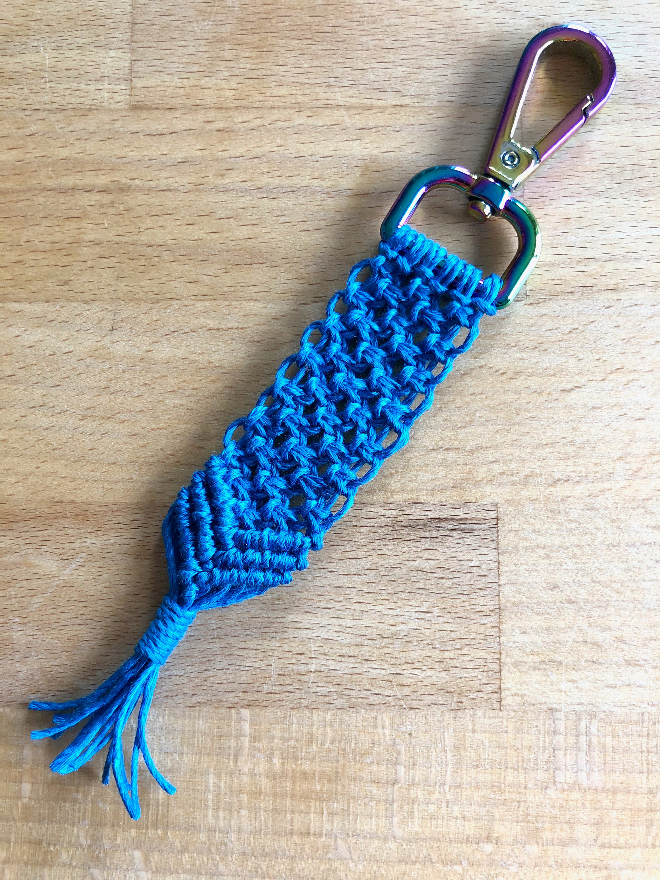 小物 OVY Carabiner Macrame Keychain i'm ok - 小物