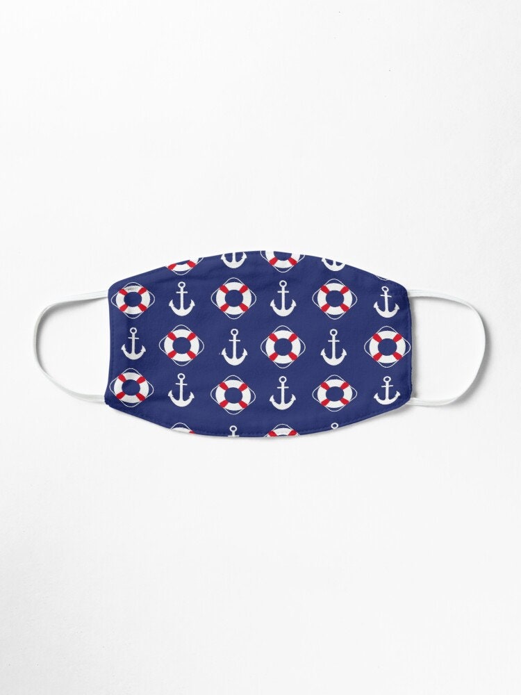Nautical sail boat Face Mask Cover Sailor Cloth Face Mask Etsy
