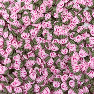 5g/10g/20g Pink Cupcakes Polymer Clay Slices, Fimo Sweets Slices, Dessert Slices for Slime & Nail Art, Kawaii Miniature Cakes 5 mm