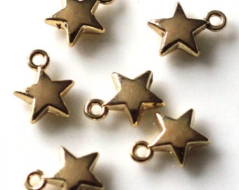 3 PCs/5 PCs/10 PCs/20 PCs Random Beautiful Cute Star Universe charms for bracelet, necklace, earrings, keychain, pierce Star pendant