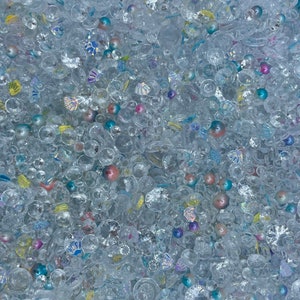 5g/10g/20g/100g Clear Color Sprinkles Polymer Clay Slices, Fimo Sprinkles Slices  Non-edible Mermaid Slime Nail Art Kawaii Miniature Sticks