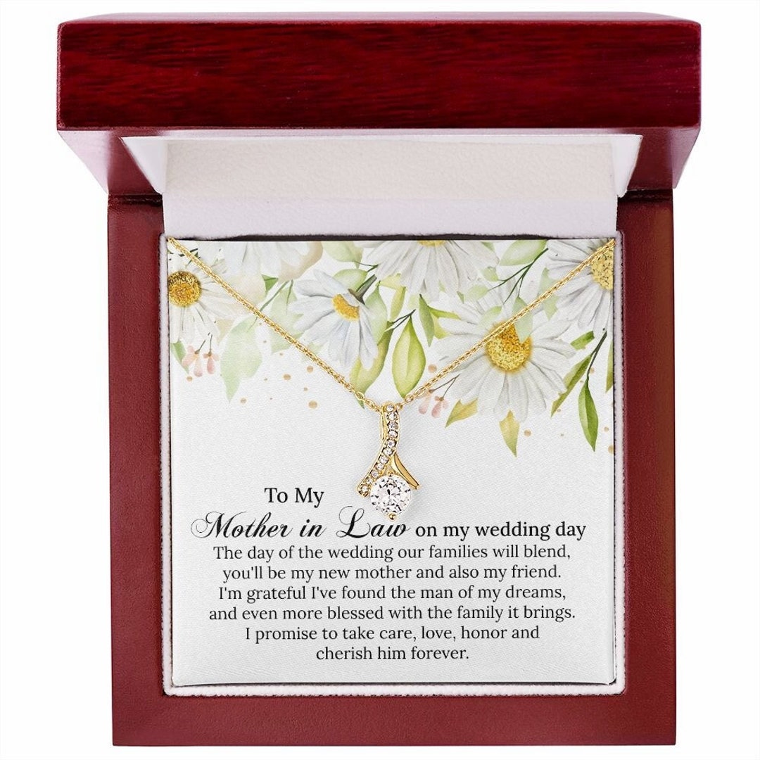 Meaningful Mother in Law Wedding Gift Ideas From Bride, Mother of the