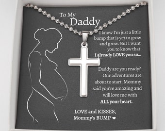 Daddy To Be Gift From Bump, Dad to Be Birthday Gift, Soon To Be Dad Gift, Gift From Unborn Baby to Dad, Keepsake Gift For New Dad From Baby