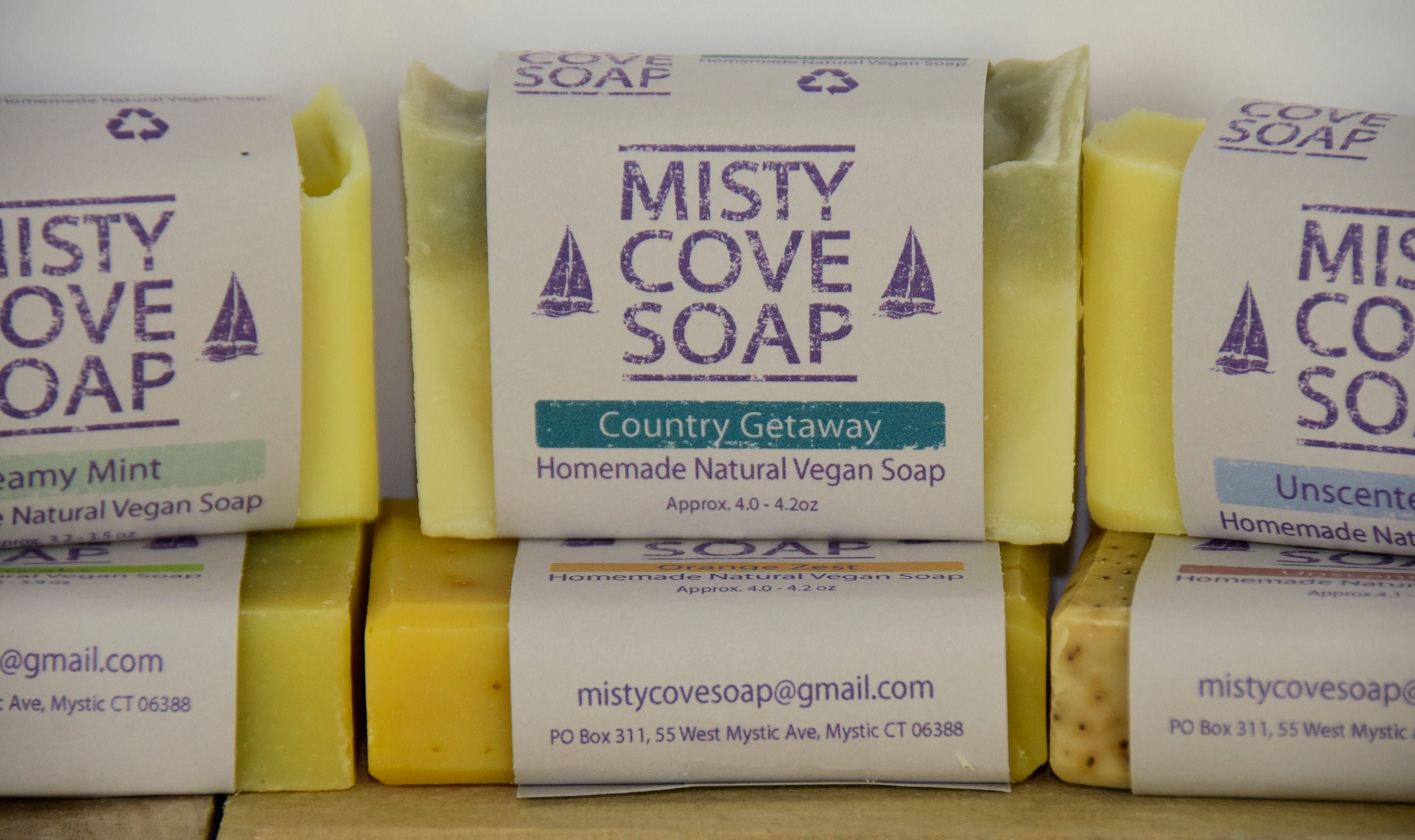 Assorted Vegan Soaps Naturally Scented and in Ecofriendly Etsy