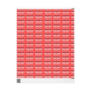 Bold and Humorous Wrapping Paper for Unique Gifts, Birthday, Funny Occasions, Bachelorette Parties, Gag Gifts image 6