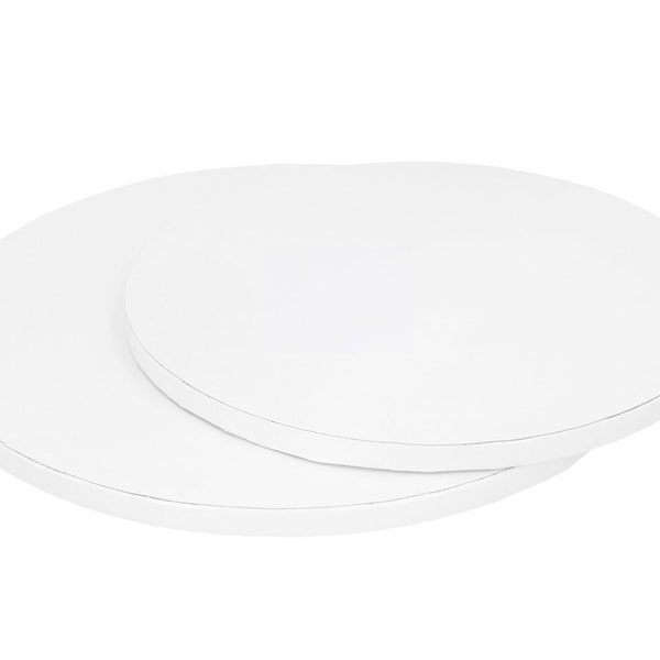 Tortenplatte Weiß Kuchenplatte Cake Board rund 30 cm Kuchen Torte Unterlage Tortenplatten