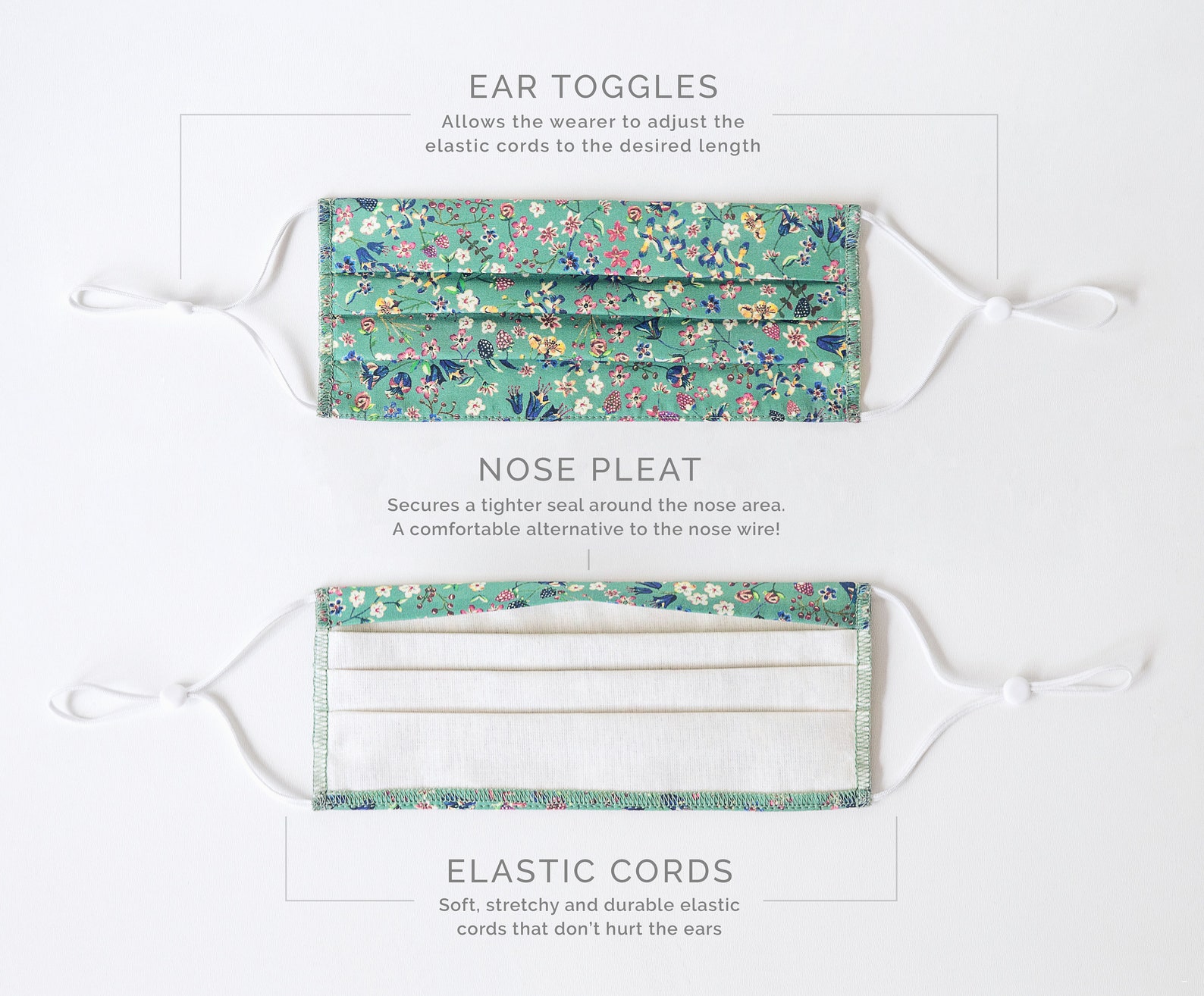 Liberty Face Mask Luxury Face Mask Premium Cotton Double Etsy UK