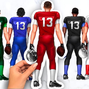 Kliparty rugby, cliparty futbolu amerykańskiego, spersonalizowane cliparty, pobierz png i psd