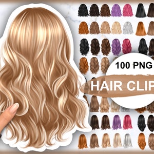 Hair clipart, Natural hair black woman clipart, natural hair, digital Instant Download PNG