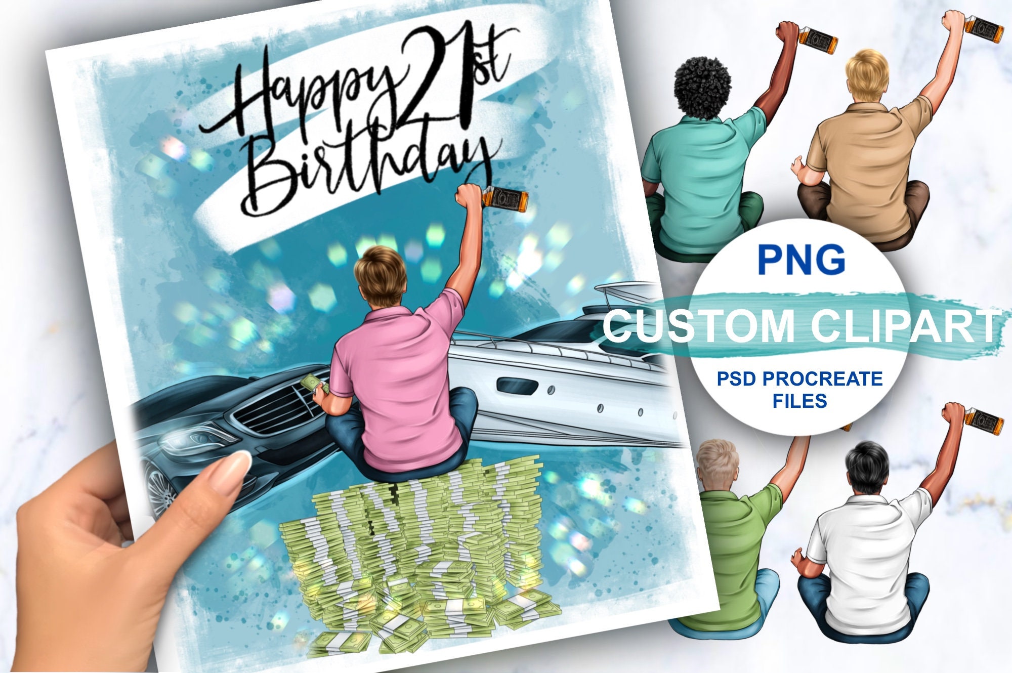 Best Friend Birthday Clip Art