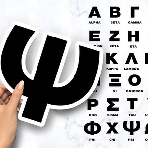 Griechische Buchstaben SVG, Sorority Letters, Fraternity Letters SVG, griechisches Alphabet Poster, Sofortiger Download PNG, SVG-Dateien